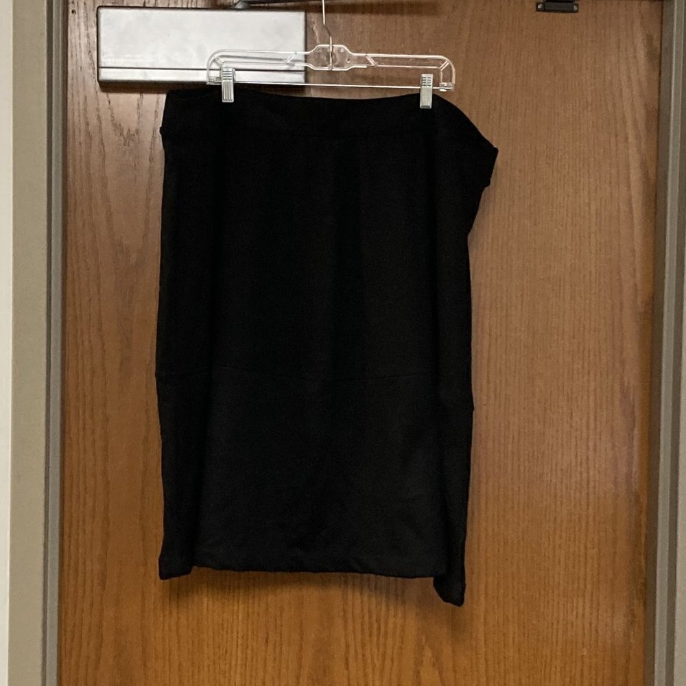 Cato black knit skirt sz 22/24